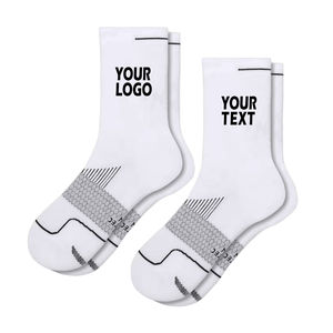 Calcetines Deportivos Transpirables para Exteriores, Calcetines de Gimnasio con Logotipo Personalizado, Calcetines Deportivos Tejidos para Hombre con Logotipo de Diseño - Product Image 3