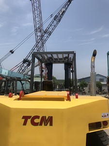<strong>Used</strong> TCM FD150 Diesel <strong>Forklift</strong> 15 Ton Counterbalance Truck, Heavy-Duty Outdoor Material Handling Equipment - Product Image 6