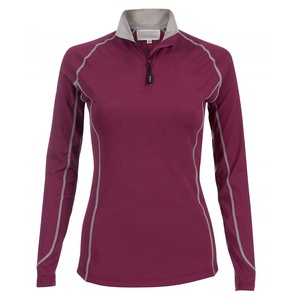 T-shirts respirants en molleton de polyester et élasthanne pour femmes grandes tailles, avec broderie de logo et impression numérique, style streetwear uni - Product Image 5