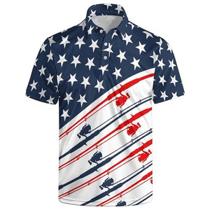 Camisas de polo divertidas para hombre, de manga corta, de secado rápido, que absorben la humedad, para golf, con diseño estampado, ligeras y de alto rendimiento - Product Image 4