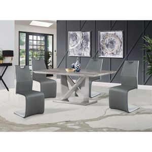 Caroline Grey <b>Dining</b> <b>Table</b> - Product Image 5