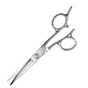 Tijeras de Peluquería Profesionales de Acero Inoxidable con Acabado Espejo, Diseño Ergonómico para Diestros, Tijeras de Barbero - Product Image 3