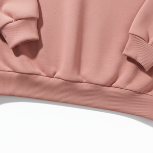 Sudaderas de cuello redondo personalizadas con logotipo de pedrería, de peso pesado, básicas, de color liso, transpirables para mujer - Product Image 5