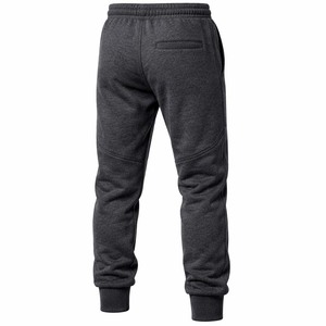 กางเกงวอร์มขายาวผู้ชายสีเทาเข้มพิมพ์ลายกราฟิกหัวกะโหลกผ้าคอตตอนผสมทรงสลิมฟิตสไตล์สตรีทแวร์ลำลองพร้อมเชือกผูก - Product Image 6