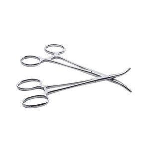 Pinzas Hemostáticas Kelly HERMANN MEDITECH 140mm 13-078-140, Instrumento Quirúrgico Manual con Certificación CE, Acero Inoxidable Clase II - Product Image 2