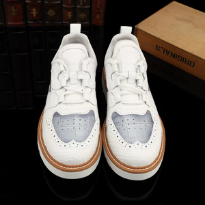 Zapatillas Deportivas con Cordones y Punta Redonda 100% Originales para Hombre y Mujer - Estilo Deportivo con Entresuela de Goma, Moda Festiva - Product Image 6