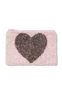 Porte-monnaie luxueux fait main, brodé, avec perles, petit sac à monnaie pour femmes à prix avantageux - Product Image 6