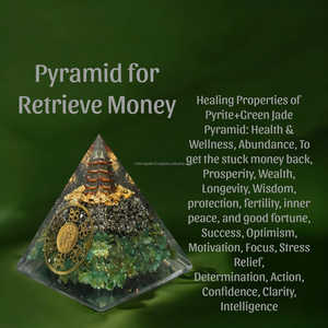 เครื่องมือดึงเงินพลอยพีระมิดที่มีสีเขียวไพไรต์ดินสอไพไรต์ทองแดงสัญลักษณ์ Zibu - Product Image 5