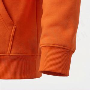 Sweat-shirt à capuche surdimensionné en coton épais pour homme, motif imprimé personnalisé, fermeture éclair, style streetwear, épaules tombantes, nouveau - Product Image 6