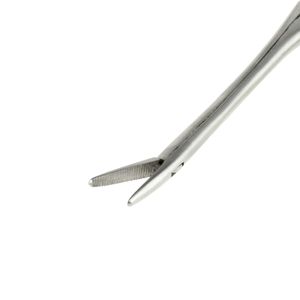 Delicate 5.25 Inch Stainless Steel ENT Surgical Forceps <b>Unique</b> Ear Cup Design Surgical Instruments Basis Surgical Instruments - Product Image 2