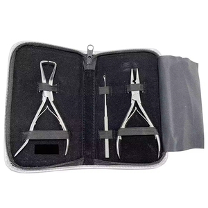 Kit de Herramientas para Extensiones de Cabello Humano, Equipo Profesional de Salón para Aplicación de Extensiones, Accesorios de Peinado - Product Image 3