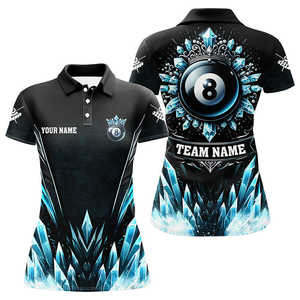 Camiseta Deportiva Sublimada Personalizada, Transpirable, para Equipo de Billar, de Alta Calidad, 100% Poliéster, para Hombre - Product Image 2