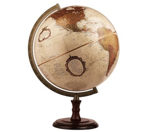 R.K.INTERNATIONAL Globo Terráqueo Decorativo Clásico Vintage Ecológico de Latón/Aluminio, Mapa del Mundo para Mesa, Hogar, Oficina, Regalo de Graduación - Product Image 4