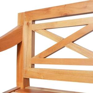 ม้านั่งไม้มะฮอกกานีสีน้ำตาลอ่อน เฟอร์นิเจอร์ห้องนั่งเล่นที่ทนทานขนาดกลาง - Product Image 4