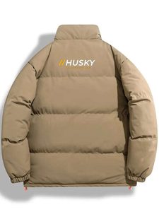 Lightweight Winter Travel Bubble <b>Jacket</b> for Men Zipper Camouflage Waterproof Windproof Hooded Stand Collar Foldable <b>Packable</b> - Product Image 6