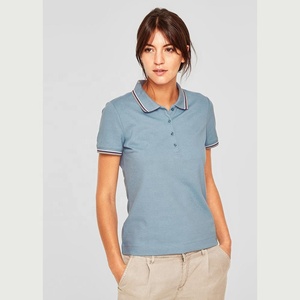 Polo à manches courtes personnalisé pour femme, style décontracté avec logo sur mesure, prix de gros, chemise de golf - Product Image 6