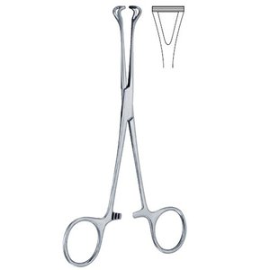 Pinces Babcock 8 pouces en acier inoxydable, instrument chirurgical de préhension non traumatique - Product Image 5