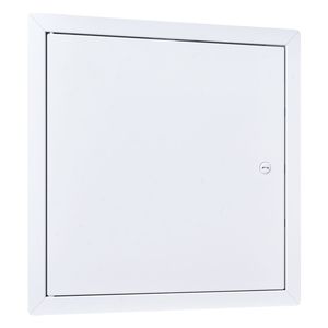 Panneau d'accès pour cloison sèche en acier galvanisé 13,3 x 13,3, facile à installer, avec charnières, panneau de service, panneau de raccordement à visser, produit - Product Image 1