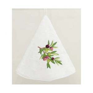 ผ้าฝ้ายธรรมดาพืชหอมในหม้อปักขนแกะปะการังที่กําหนดเองพิมพ์แห้งล้างทําความสะอาดได้ราคาถูกทําความสะอาดชุดผ้าเช็ดจานครัว - Product Image 4