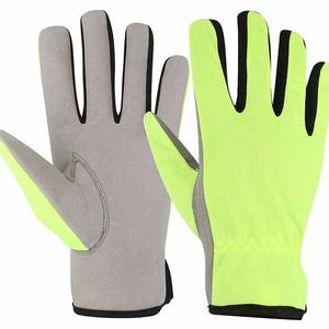 Guantes de Mecánico Amara de Cuero Sintético de Primera Calidad, Guantes de Seguridad Industrial, Protección Personal, Durabilidad, Guantes de Jardinería - Product Image 2