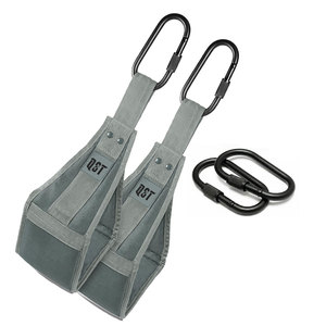 Sangles abdominales pour barre de traction, sangles abdominales suspendues, ceintures d'exercice abdominales pour musculation, sangles de fixation murale pour porte - Product Image 6