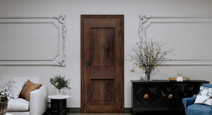 Puerta de Madera Sólida de Alta Seguridad para Uso Exterior/Interior, Aislamiento Acústico, Garantía de 3 Años, Precio de Fábrica en Vietnam - Product Image 6