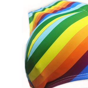 OEM Service <b>Men's</b> Casual Board Swim Shorts Elastic Waist Multicolor Quick Dry Eco-Friendly 100% Polyester Adult's Swimming <b>Trunk</b> - Product Image 6