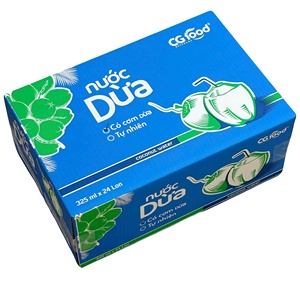2-Sided Waterproof UV Coating <b>Recycled</b> Materials 5-Layer Corrugated Paperboard Food-Safe Vietnam Coconut Carton <b>Box</b> Slotted - Product Image 4