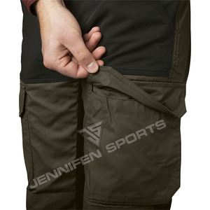 Pantalons pour hommes, vente en gros OEM, 100% coton, toile tactique, pantalons de randonnée pour hommes, pantalons de pêche, de chasse en plein air, résistants aux déchirures - Product Image 3