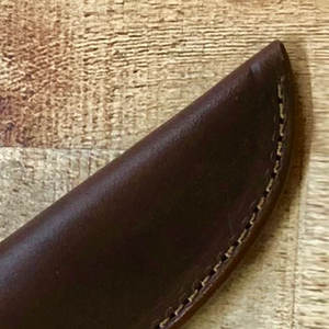 Étui à couteau en cuir de vachette de qualité supérieure, coutures robustes, boucle de ceinture, étui de transport pour usage extérieur, étui à couteau en cuir artisanal - Product Image 6