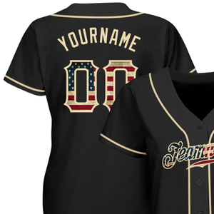 Men Black Baseball Jersey Button Front Team Shirt Performance <b>Athletic</b> Practice Game Uniform Lightweight Sports Wear - Product Image 3