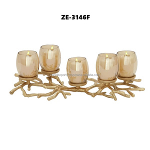 Antique Square Metal <b>Candle</b> Holder <b>Set</b> Luxury Wedding Metal <b>Candle</b> Holder for Table Centerpieces Festive Lighting Luxury Spaces - Product Image 5