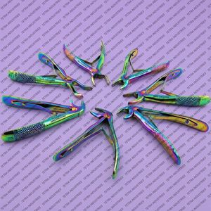 Ensemble de 7 pinces Kelin multicolores en acier inoxydable allemand pour l'extraction dentaire chez les enfants, certifié CE Classe II - Product Image 5