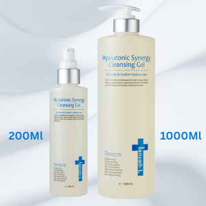 Gel Nettoyant Professionnel Synergie Hyaluronique 200ml Soin Coréen pour la Peau Gel Nettoyant Bêta-Glucane Panthénol Allantoïne Qualité Spa - Product Image 4