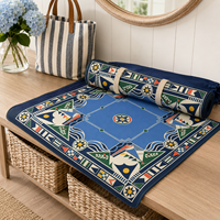 Tapis de Mahjong Nautique Américain Personnalisé 33x33 Pouces 2mm Néoprène Antidérapant Tapis de Jeu de Table Design Original Fournisseur OEM Vente en Gros Cadeau