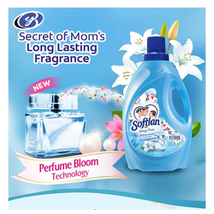 Adoucissant concentré anti-rides SOFTLAN 3L SPRING FRESH de qualité supérieure, liquide assouplissant et détergent pour le linge - Product Image 5
