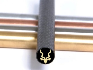 Custom Brass Mosaic Pin Antelope Pattern Stainless Steel Tube Decorative Mosaic Rod for <b>Knife</b> Handle DIY <b>Craft</b> OEM ODM Wholesale - Product Image 2