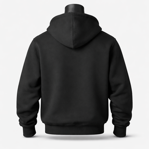 2026 Wholesale Design Custom Logo Printing OEM Embroidery Blank Plain Zip Up <b>Hoodie</b> Men's Women Unisex Hoodies - Product Image 3
