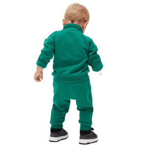 Ensemble de survêtement personnalisé en coton imprimé pour enfants, avec capuche, pour garçons et filles, 2 pièces, pour le sport et le jogging - Product Image 4