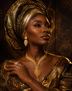 Hot Sale New Elegant Leaf Pattern Gold Plated Jewelry Set for Women Ethiopian Bridal Jewelry - Product Image 3