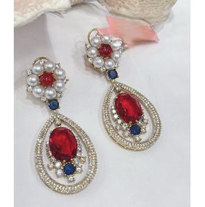 Pendientes de Diseño Glamurosos con Toque Brillante, Pendientes Fusion para Mujeres y Chicas, para Looks de Noche, para Fiestas, Moda - Product Image 2