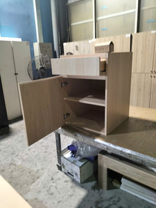 ตู้ครัวไม้เบิร์ชแบบโมเดิร์นพร้อมลิ้นชักและตู้เก็บของแบบแผงประตู MDF - Product Image 4