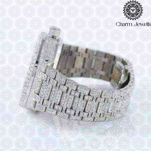 ชาร์ม จิวเวลส์นาฬิกาข้อมือผู้ชายสุดหรู สายสแตนเลส ตัวเรือนขนาด 40 มม. ระบบกลไกอนาล็อก หน้าปัดเรืองแสง แสดงวันที่อัตโนมัติ กันน้ำ 10 บาร์ - Product Image 6