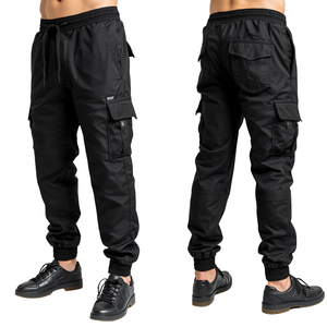 Pantalones Cargo Jogger para Hombre con Múltiples Bolsillos, Tirantes Utilitarios, Ajuste Holgado, Tela Resistente, Pantalones Deportivos Tácticos con Hebilla Funcional - Product Image 4