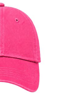 Manufacturer Custom Hot Pink <b>Plain</b> Baseball <b>Cap</b> Adjustable Unisex Sports Hat Breathable Polyester Custom Logo Casual Outdoor <b>Cap</b> - Product Image 4