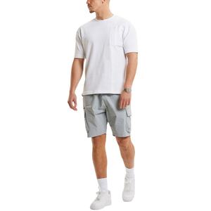 Malla deportiva personalizada para hombre, informal, de verano, para entrenamiento, gimnasio, alta cintura elástica, 100% algodón, de secado rápido, transpirable, a prueba de viento, impermeable - Product Image 5