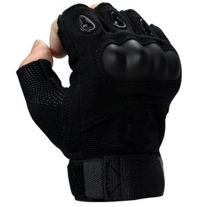 Guantes Tácticos Personalizables de Medio Dedo, Transpirables, con Nudillos de Goma Dura, Unisex, para Ciclismo, Antideslizantes, con Cierre de Gancho y Bucle - Product Image 5