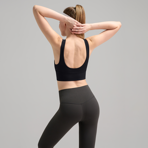 Conjunto de Yoga para Mujer, Último Modelo, Transpirable, Tallas Grandes, Diseño a Cuadros, 2 Piezas, Spandex/Poliéster, Ecológico, Secado Rápido, Venta Directa de Fábrica - Product Image 5