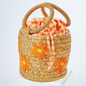 Bolsa de Regalo para Dulces de Ramadán, Diseño Nuevo y Colorido, Cesta Hecha a Mano para Regalos de Chocolate, Mini Cesta de Seagrass para Ramadán Eid 2026 - Product Image 5
