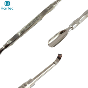 Herramienta Profesional Ergonómica Antideslizante de Acero Inoxidable de Alto Rendimiento para Manicura y Pedicura, Empujador de Cutículas para Salón de Belleza - Product Image 6